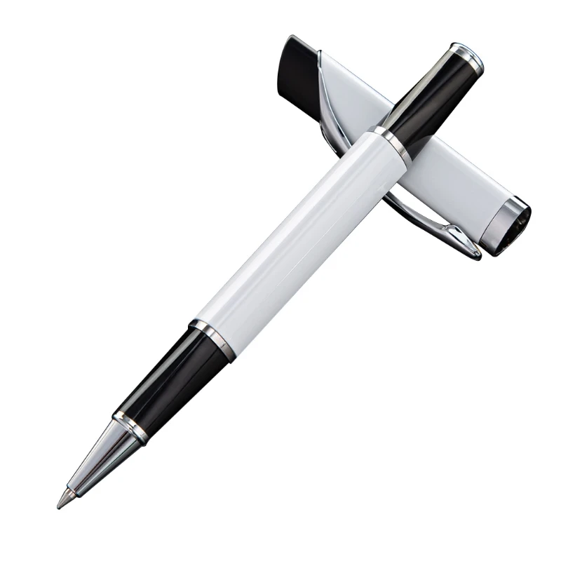 

P8DF Luxury Triangle Water-based Pen Metal Signature Gel Pen for Business Writing School Office Supplies Stationery Gifts