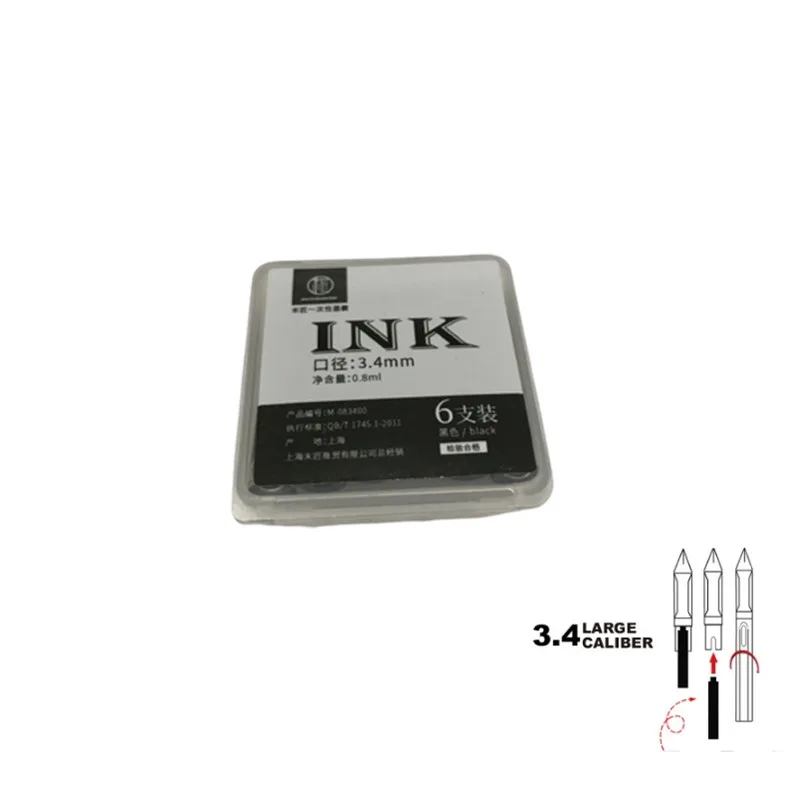 Чернильные принадлежности 36 шт. (6 упаковок) чернильные картриджи mojiang Wancai для