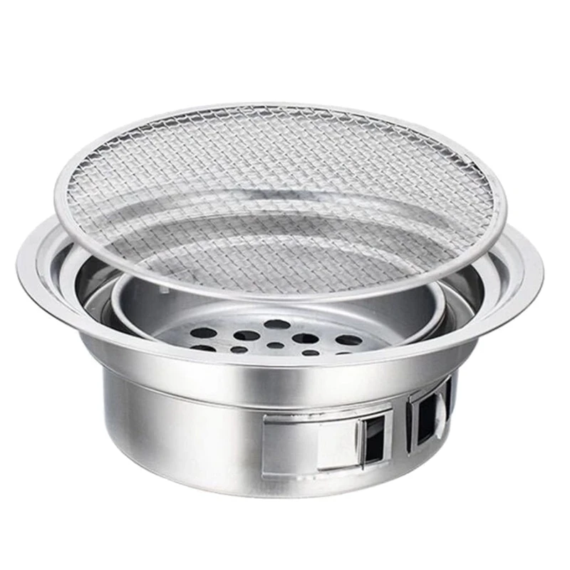 

Гриль для барбекю в помещении, Настольный гриль, внутренний гриль, наружный портативный угольный гриль для кемпинга