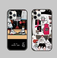 basketball shoes soft case for iphone 13 12 mini 11 pro x xs max xr 8 7 plus se 2 silicone phone cover sports coque funda capa