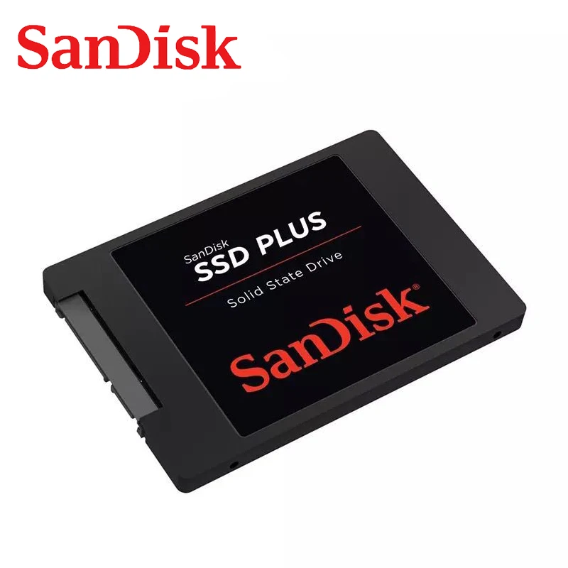Внутренний твердотельный жесткий диск SanDisk SSD PLUS 480 ГБ 240 120 SATA III 2 5 &quotжесткий для