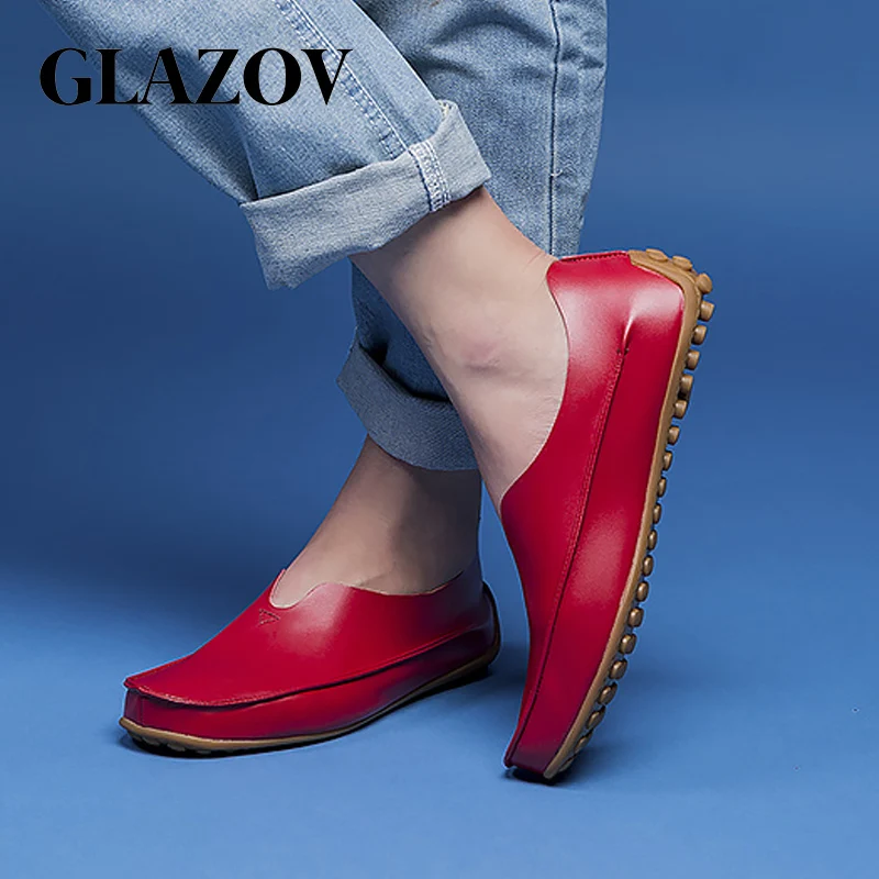 Удобные мужские повседневные туфли кожаные лоферы с дырками светильник Мокасины