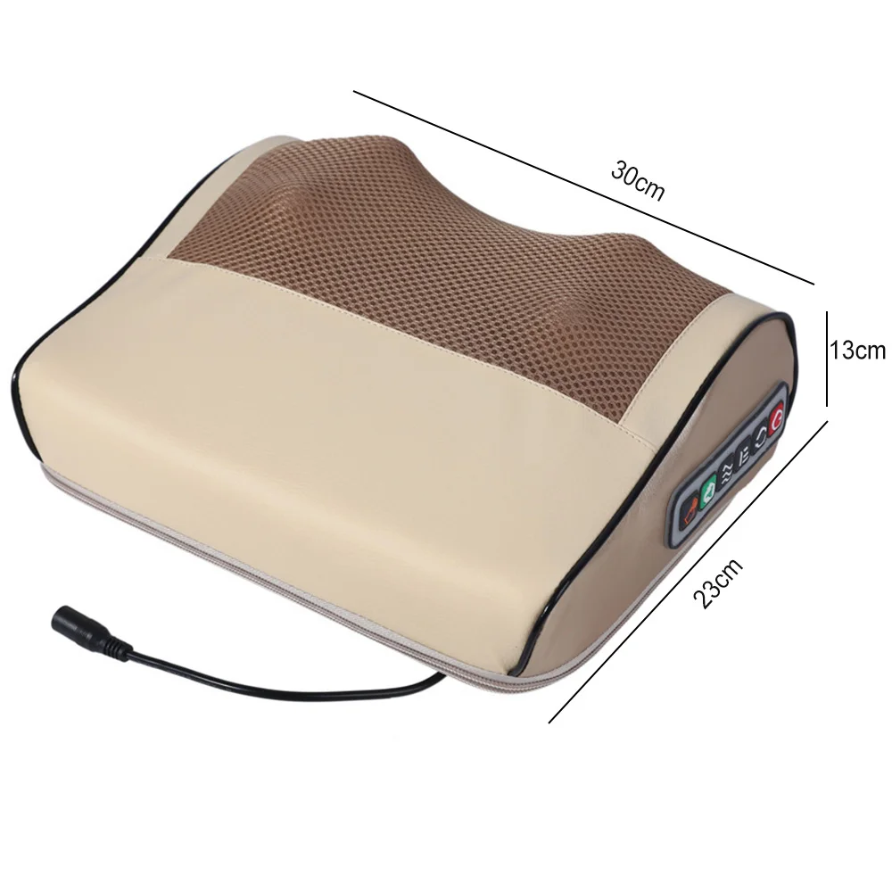 Электрическая подушка массажер для релаксации Инфракрасное прогревание шеи