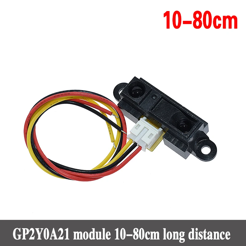 GP2Y0A21YK0F 10-80 см GP2Y0A21 GP2Y0A02YK0F 20-150 см Инфракрасный датчик приближения ик аналоговый датчик расстояния инфракрасный датчик расстояния - Цвет: GP2Y0A21YK0F