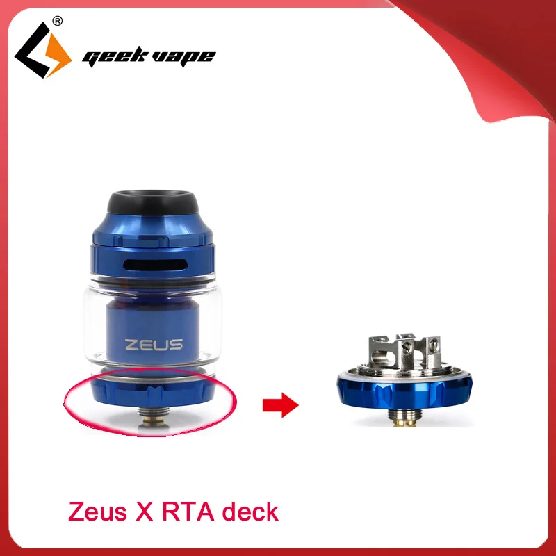Оригинальный Geekvape Zeus X двухслойная электронная сигарета аксессуар для RTA