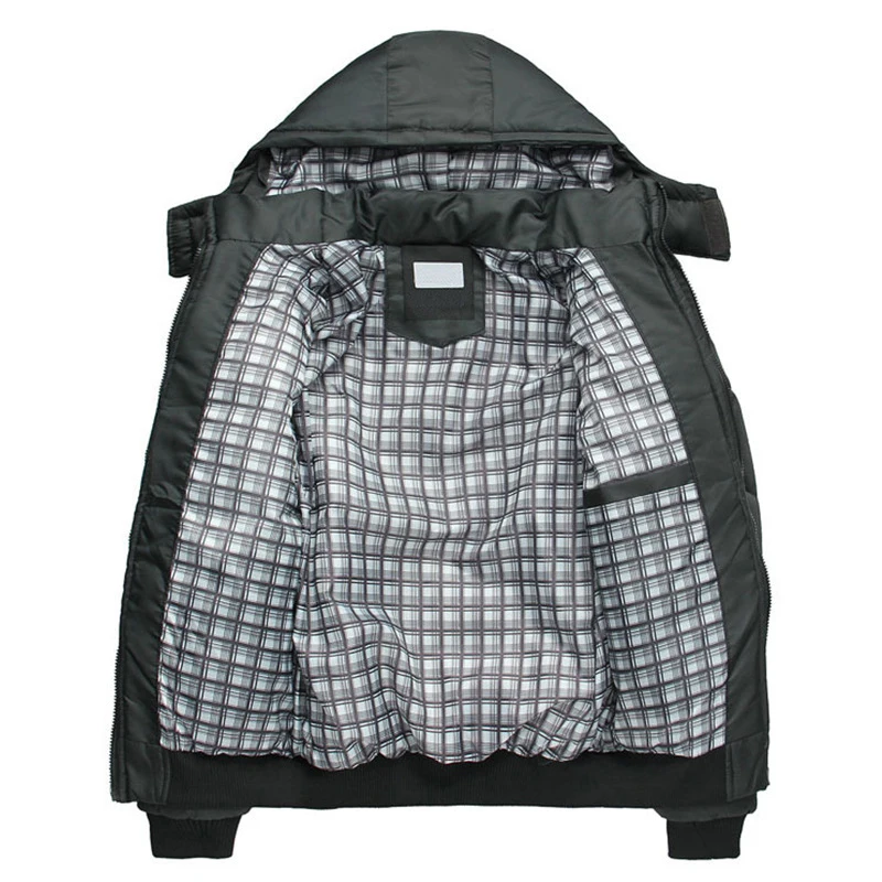 

Winter Jacket Men Coat Men's Coats Brand Clothes Casacos Masculino Thick Winter Coat Streetwear Army Jackets Size 4XL wholesale