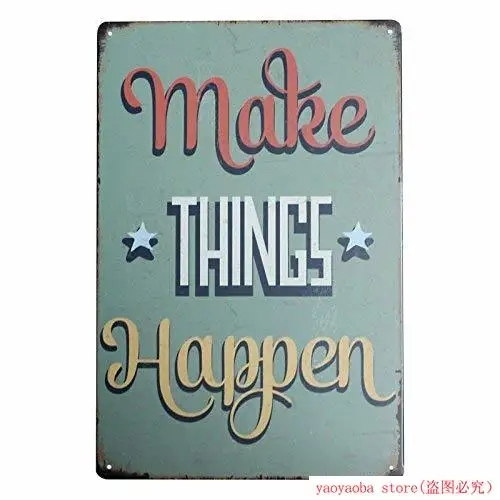 Домашние декоративные Винтаж Ретро Предупреждение украшение металлический знак