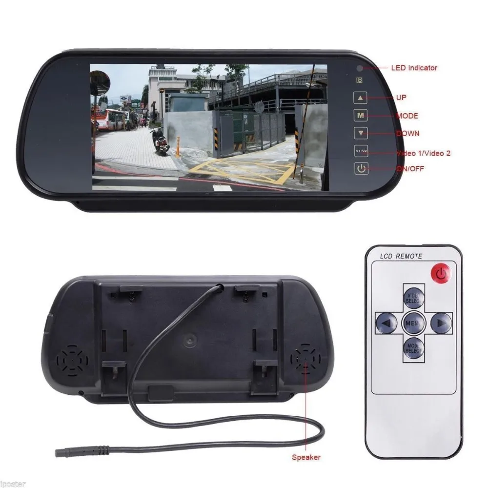 Продажа HD 7 дюймовый зеркальный монитор Комплект Ram Promaster Led 3rd стоп-сигнал светильник обратный широкий объектив IP68 RV камера заднего вида для парковки... Цена HD 7 дюймовый зеркальный монитор Комплект Ram Promaster Led 3rd стоп-сигнал светильник обратный широкий объектив IP68 RV камера заднего вида для парковки...