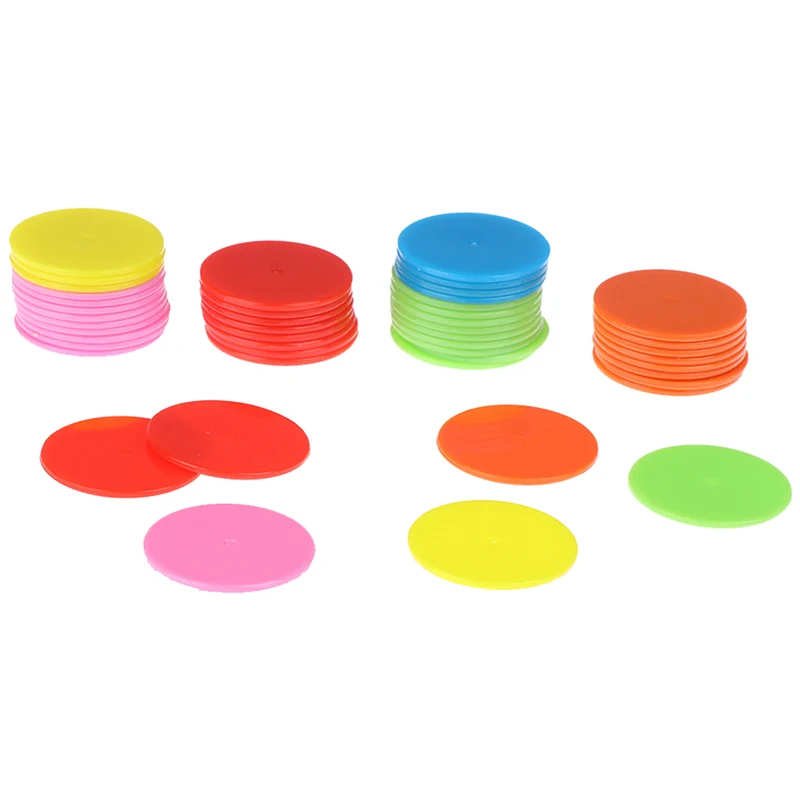 50 шт. количество фишек бинго маркеры для игровые карты пластиковые классных