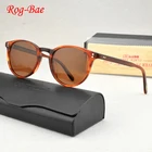 Солнцезащитные очки OV5183 поляризационные для мужчин и женщин, винтажные Роскошные Дизайнерские круглые солнечные очки для вождения, UV400, 2021