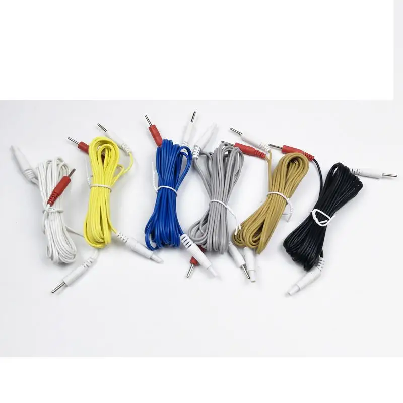 Сменный электрод 6 шт. свинцовые провода кабель для электронного инструмента