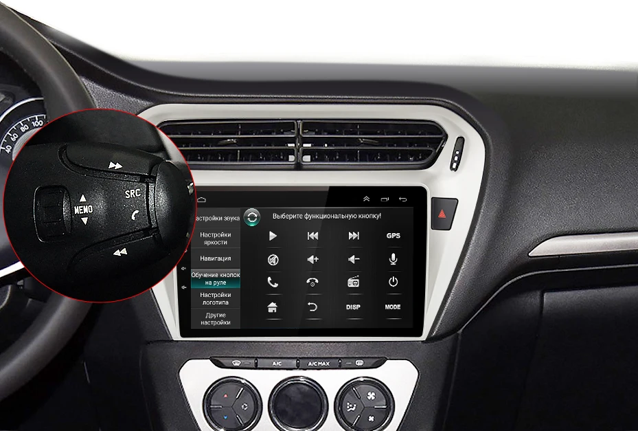 Junsun V1 2G+ 32G Android 9,0 для peugeot 301 Citroen Elysee- автомобильный Радио Мультимедиа Видео плеер навигация gps 2 din dvd