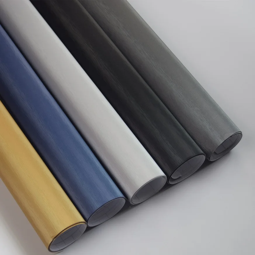 

50*100 Car Interior Styling Stickers 3D Metal Brushed Car Vinyl Wrap Film for Rearview Mirror Center Console Outlet Door Handle