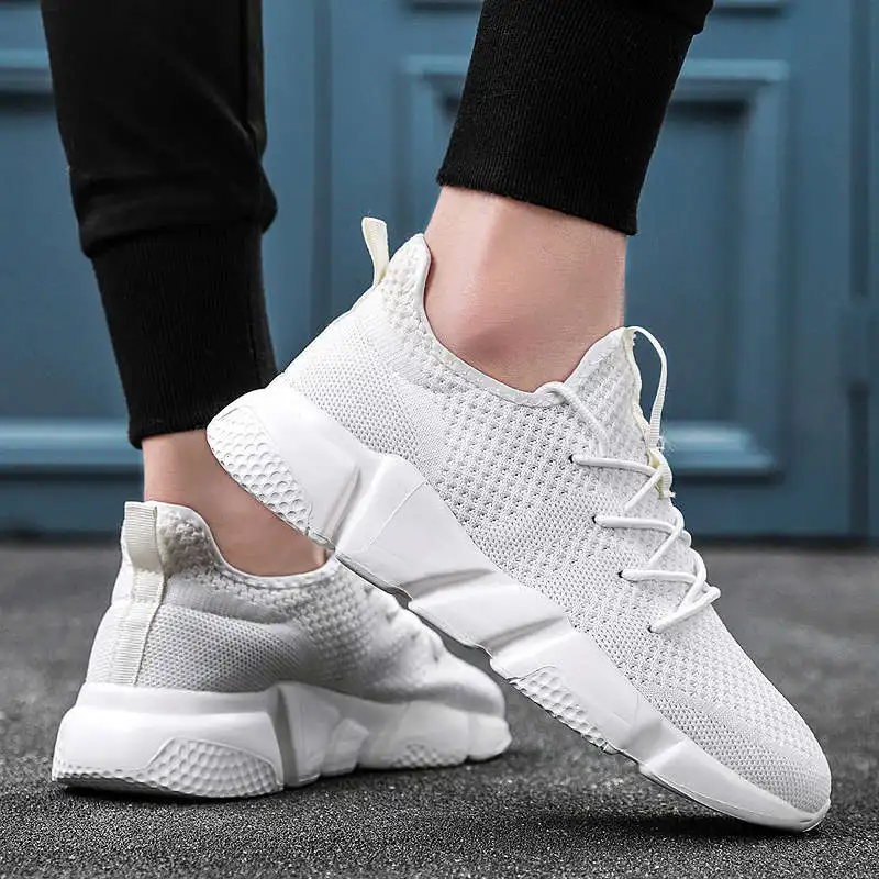 

Men Dress Shoes Thickening Summer Man Shoe Chunky Soles White Tennis Man Techwear Chunky Sneakers Wedge Tennis White Trainers