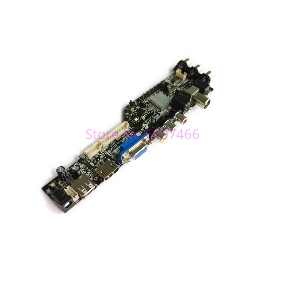 Монитор цифрового сигнала DVB LVDS 30-контактный подходит для M240HW01/M215HW01/M215HW03 2CCFL набор