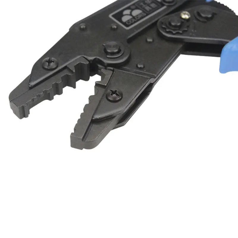 Кримпер коаксиальных проводов HS-02H1 для RG58/59/62, 8X-типа для SMA/BNC коннекторов, из углеродистой стали, с режущим механизмом.