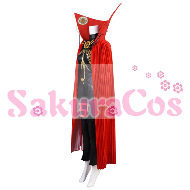 Аниме! Fate/Grand Order FGO Nobunaga Oda боевой костюм Готическая униформа Косплей Костюм