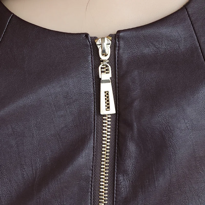 Женский костюм из искусственной кожи модная профессиональная юбка на бедрах