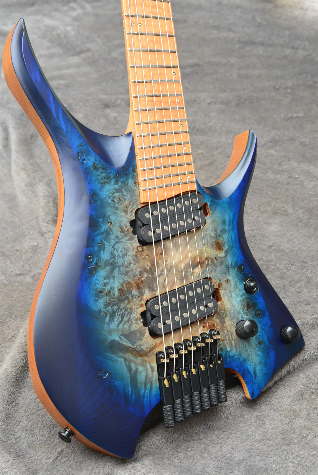 NK GUITARS 7弦 ヘッドレス ギター セイモアダンカン換装