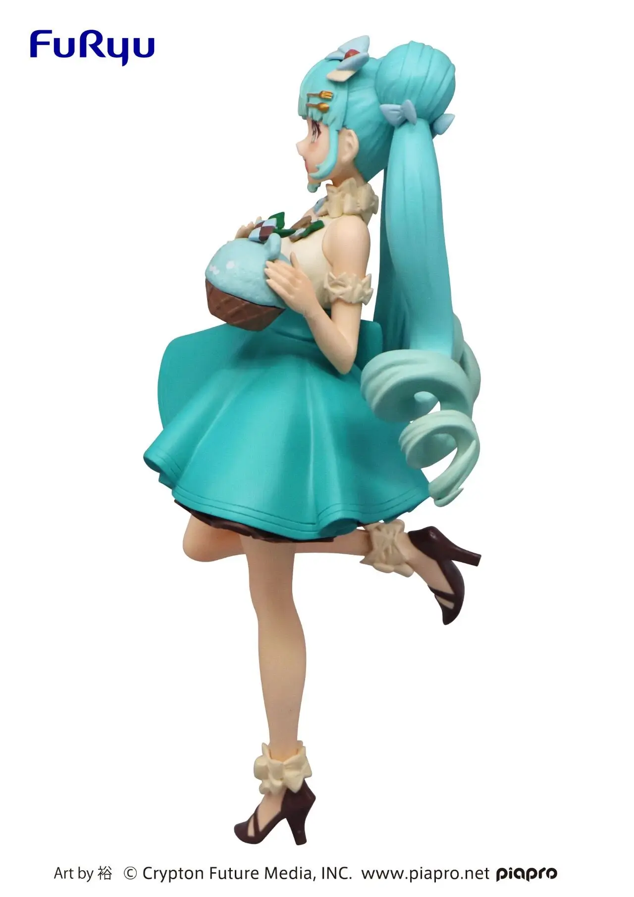 Оригинальная фигурка приза Furyu Miku sweetchoco Mint Ver. | Игрушки и хобби
