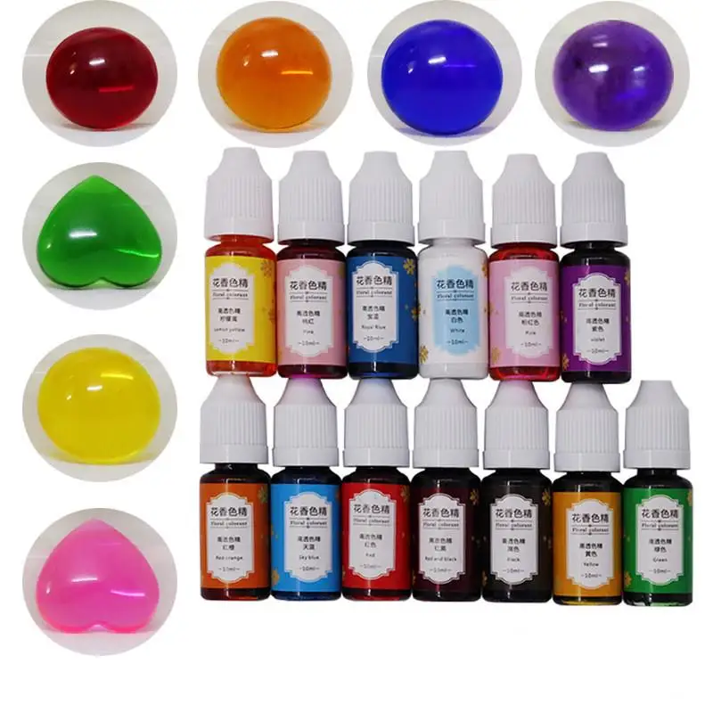 10ml Epoxy Resin Diffusion Pigment alcohol ink Liquid Colorant Dye Ink Jewelry Making | Дом и сад