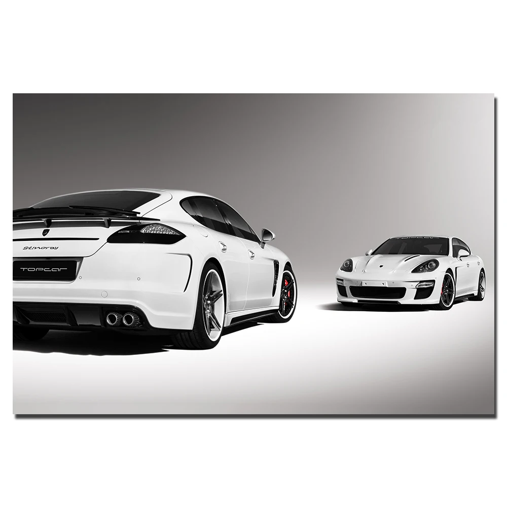 Porsches Panamera Stingray Supercar постер печать на холсте картины для домашнего декора Настенная картина