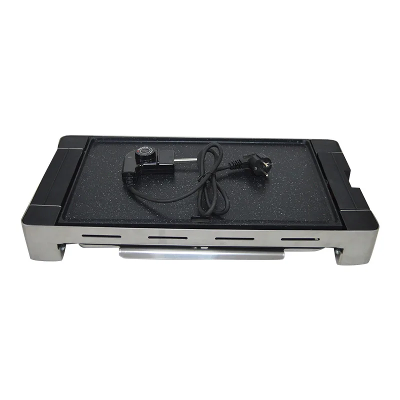 household electric grill bbq multi function non slip barbecue tray commercial electric oven smokeless bbq free global shipping