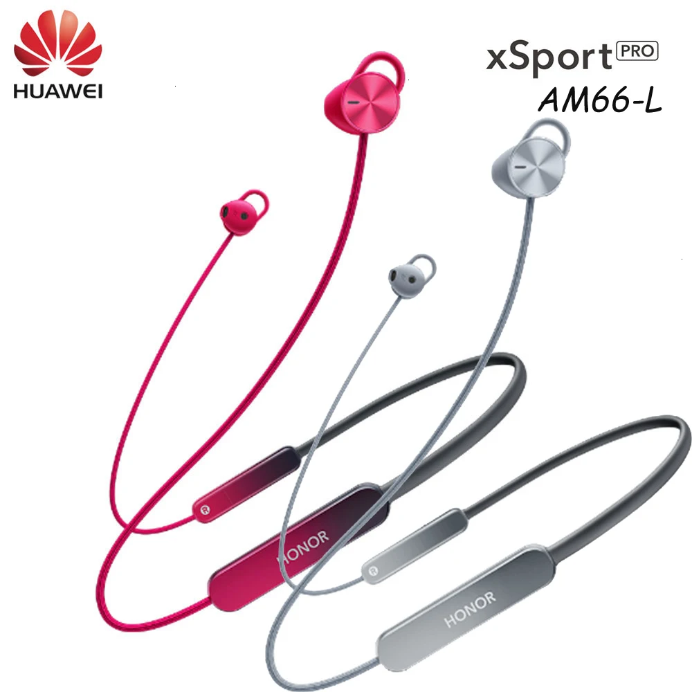 

2019 HUAWEI honor xSport Pro Bluetooth Headset AM66-L Sport fast charging Waterproof Wireless Earphone for Honor 20 lite