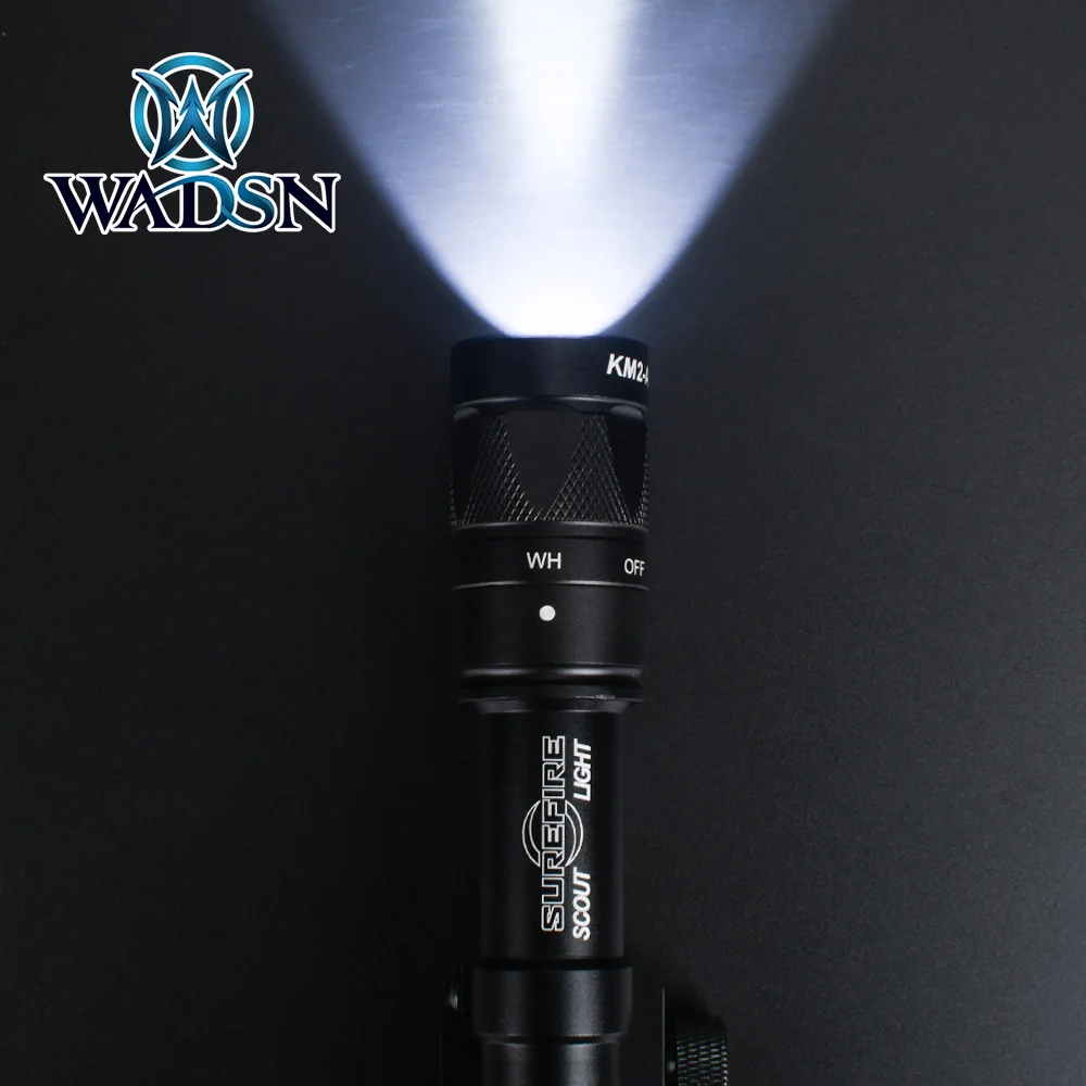 

Airsoft M600 Rifle Flashlight KM2-A Module M600W Hunting LED Torch Light Strobe Weapon Lights With Dual Function Tape Switch