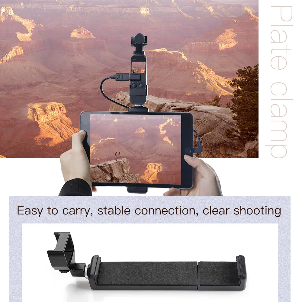 Подставка для планшета, регулируемая для Dji Osmo, карман для IPad, 10,2 дюймов-12,9 дюймов, для планшетов, телескопический удлинитель, аксессуары для Осмо