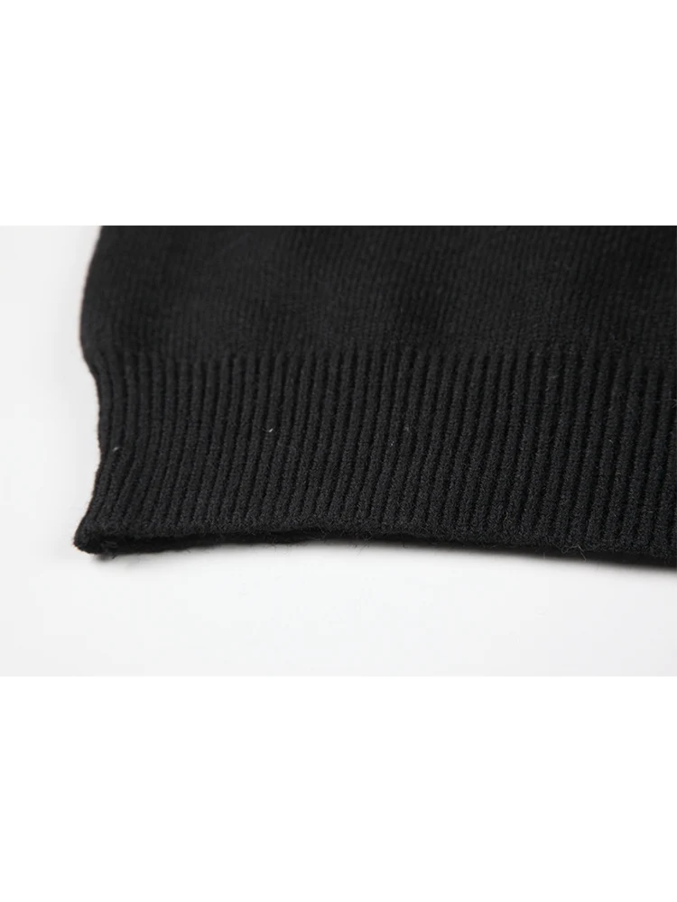 Женский винтажный свитер свободного кроя Повседневный пуловер оверсайз в