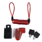 Противоугонная рулетка, тормоз со стальной проволокой, Аксессуары для велосипеда, для электросамоката Xiaomi M365, аксессуары для колеса, скейта, велосипеда