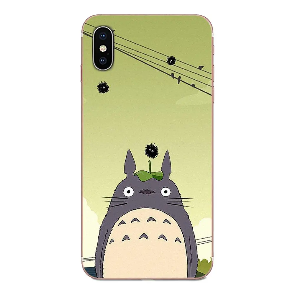 My Neighbor Totoro Studio Ghibli Skin Ultra Thin For Galaxy Grand A3 A5 A7 A8 A9 A9S On5 On7 Plus Pro Star 2015 2016 2017 2018 | Мобильные