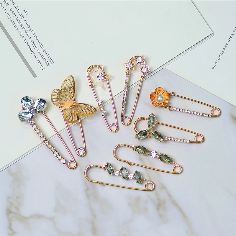 Legenstar большой размер Амур Звезда Сердце Металлическая Булавка рубашка Вуаль