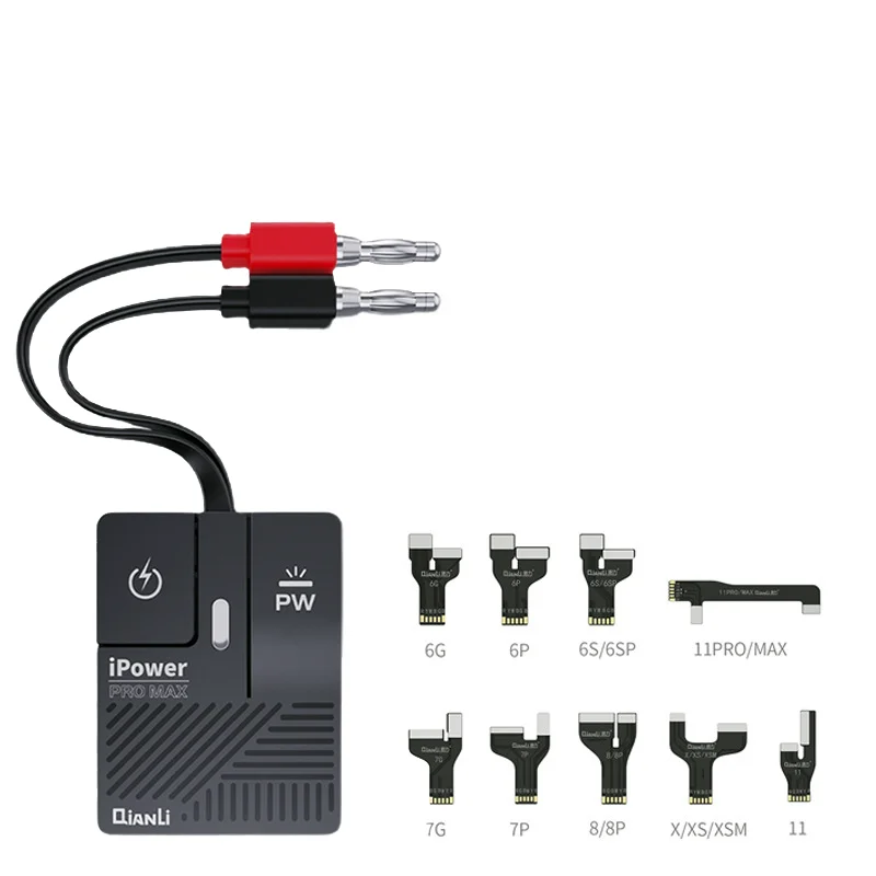 

Новый контрольный кабель постоянного тока Qianli i Power Pro Max для 6/6P/6SP/7/7P/8/8P/X/Xs/Xsmax/11/11Pro/11 однокнопочная линия загрузки ProMax