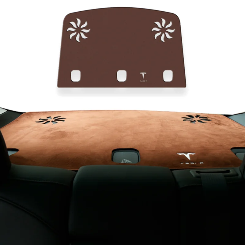 Коврик для приборной панели автомобиля Tesla Model 3/Y нескользящая накладка на заднее