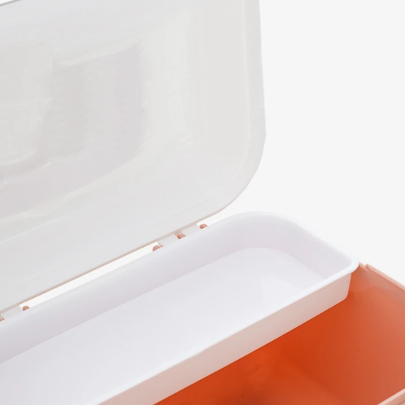 

Household Medicine Box Large Plastic Storage Box with Handle Storage