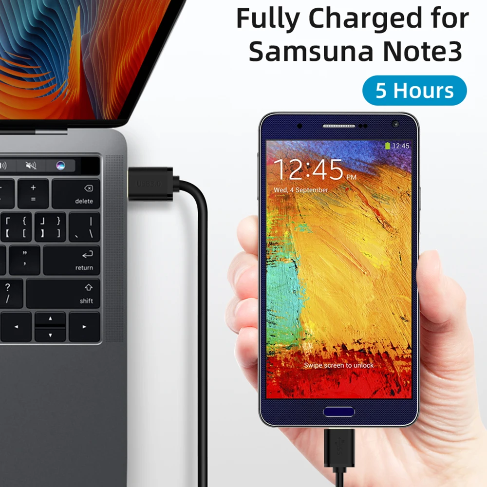 Кабель USB 3 0 Суперскоростной кабель типа A для Micro B зарядки и синхронизации данных