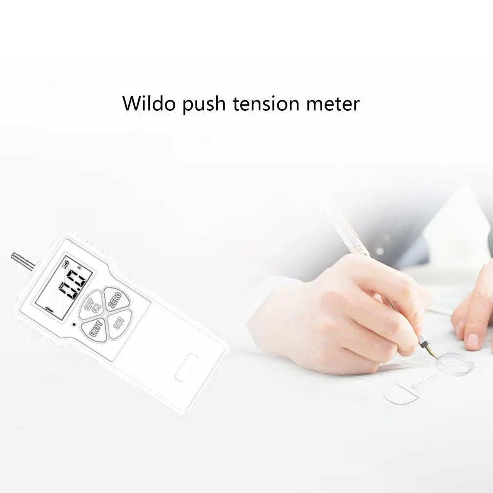 WX 500 цифровой дисплей датчик силы толчок тестовый er пружина динамометр манометр