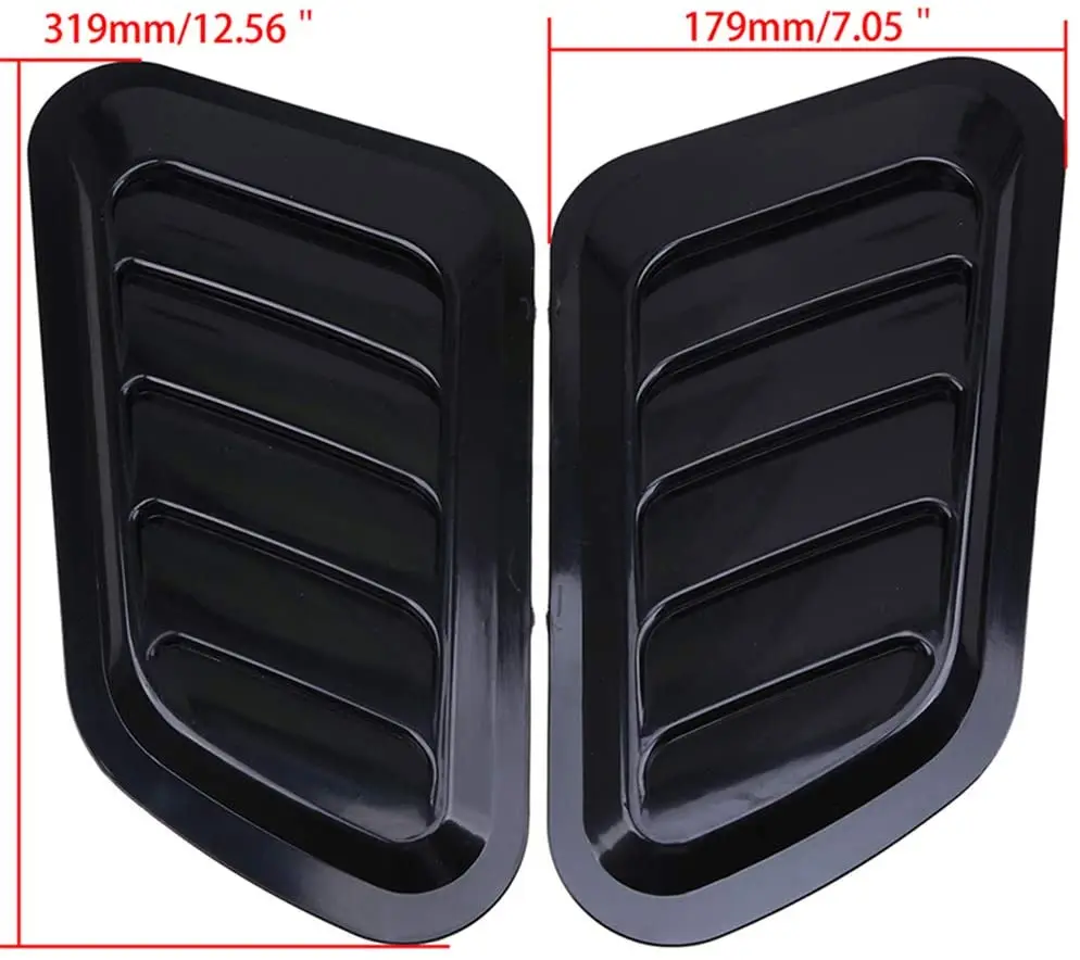 2 шт. АБС-пластик Автомобильный Универсальный декоративный поглощение Совок