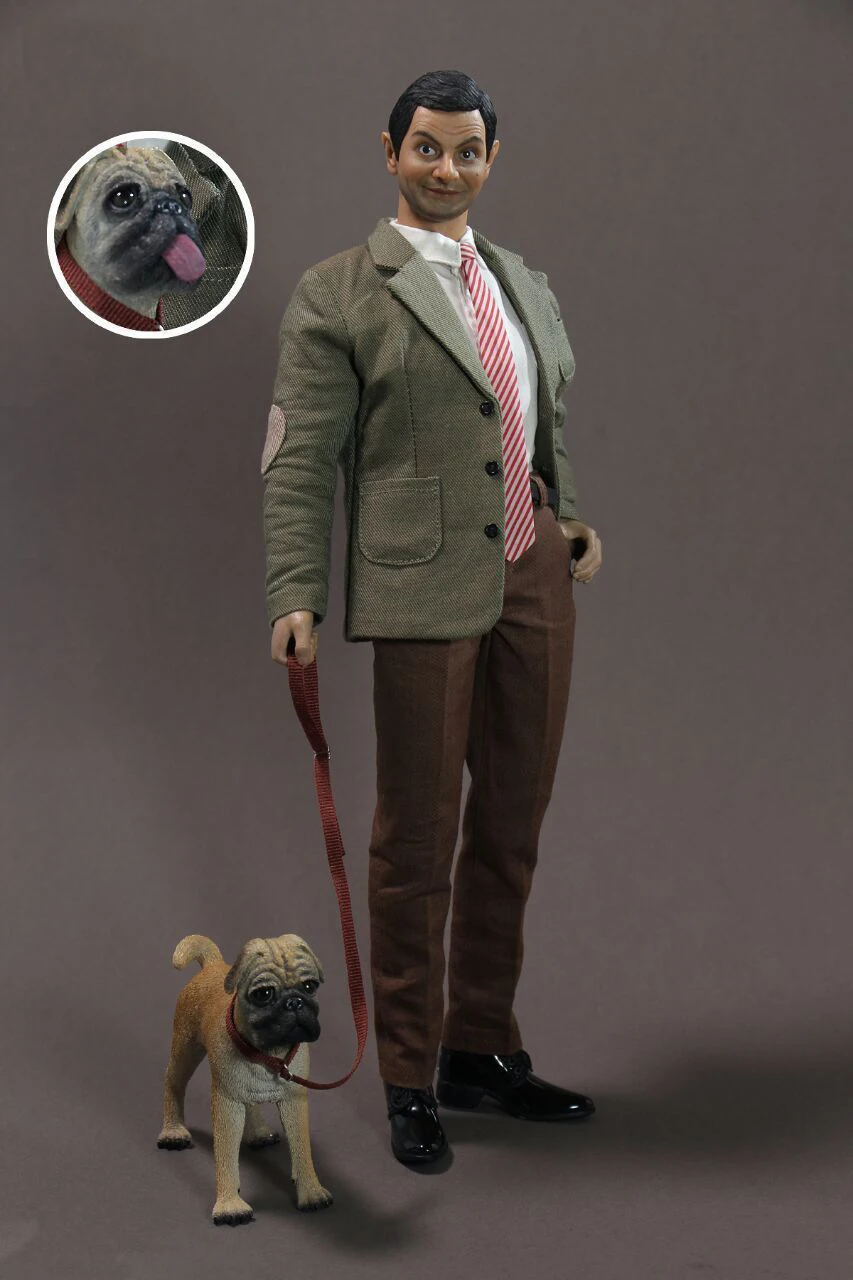Коллекция 1/6 полный набор мужской экшн фигурки Rowan Atkinson Мистер Бин Коллекционная