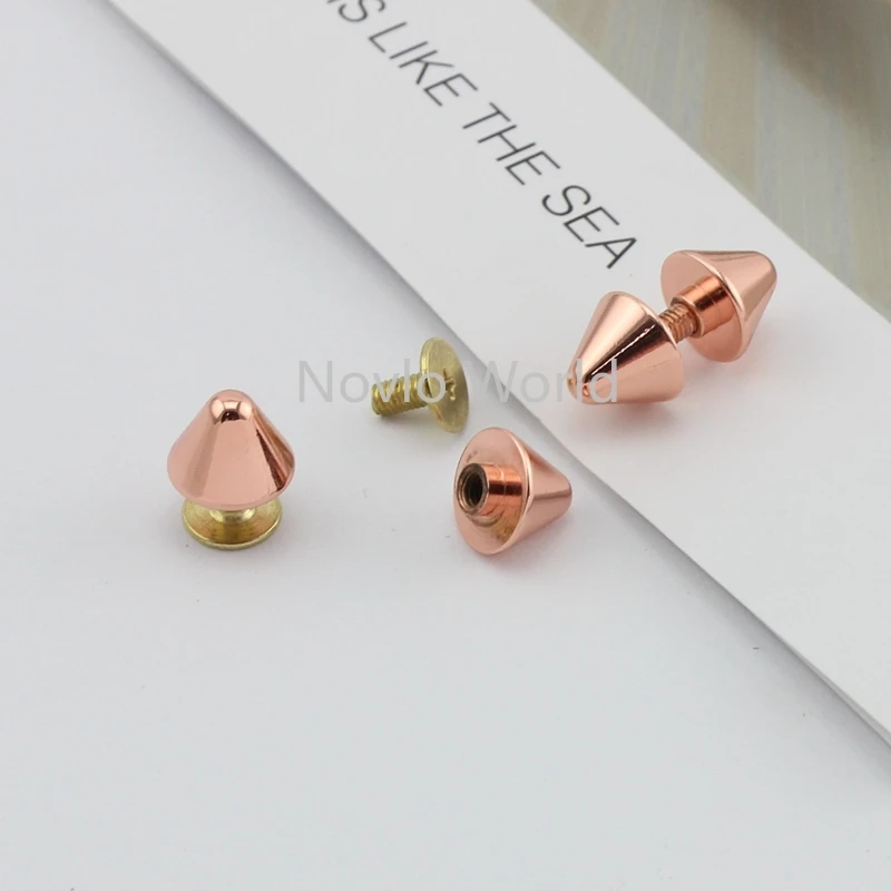 8 шт. тест малый размер металлические шпильки сумка с ручкой заклепки Женская