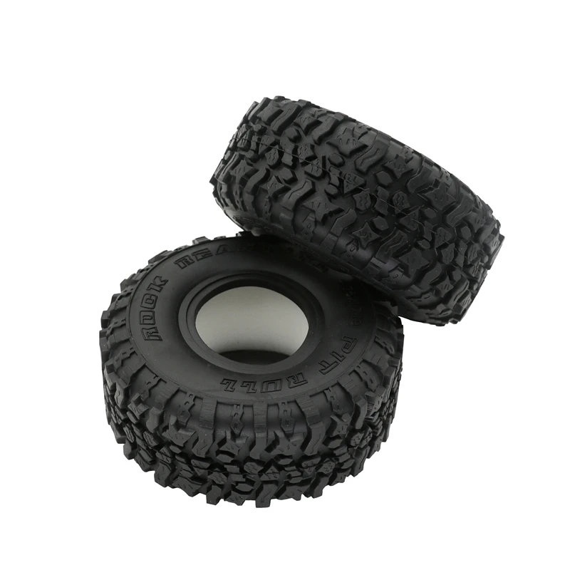 

4PCS 120MM 1.9Inch Rubber Tyres Wheel Tires for 1/10 RC Rock Crawler Axial SCX10 90046 AXI03007 Traxxas TRX4 TF2 D90