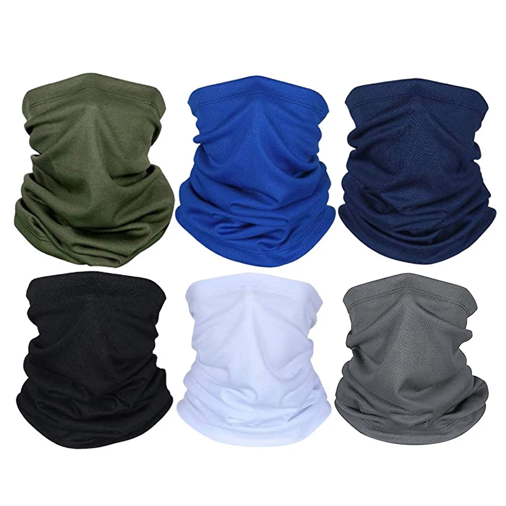 

Outdoor Sport Bandana Military Tube Scarf Fishing Cycling Tactical Hiking Face Cover Neck Gaiter Half Mask Headband Men Women