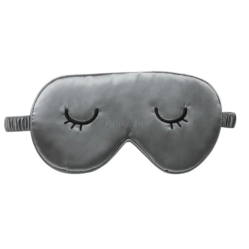 1 шт. маска для глаз из шелка сна Спящая мягкий тенты патч зеленая на глаза Для