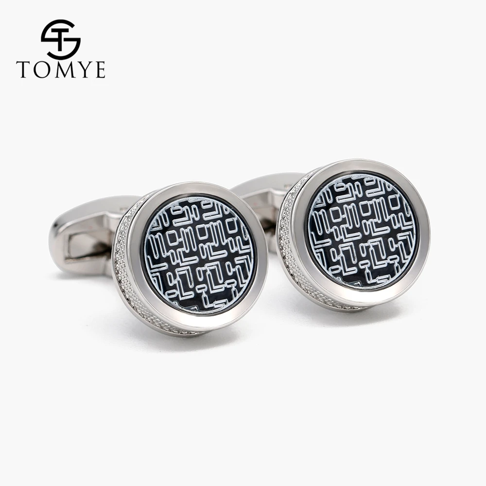 Запонки TOMYE в деловом стиле прямоугольные классические запонки с французским