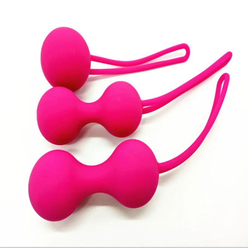 Абая безопасный силикон умный мяч Бен Ва Кегеля влагалище затянуть тренажер