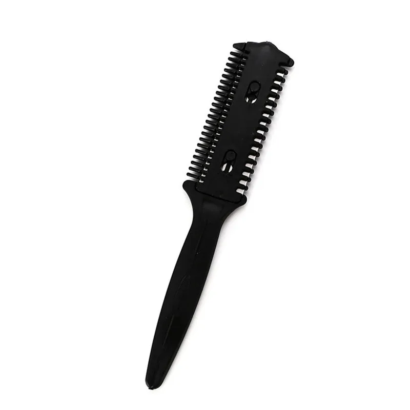 

Barber Hair Razor Comb Scissor Tools Bangs Brush Hairdressing Trimmers Hair Shaving Blades Cutting Thinning Beauty Styling(Rando