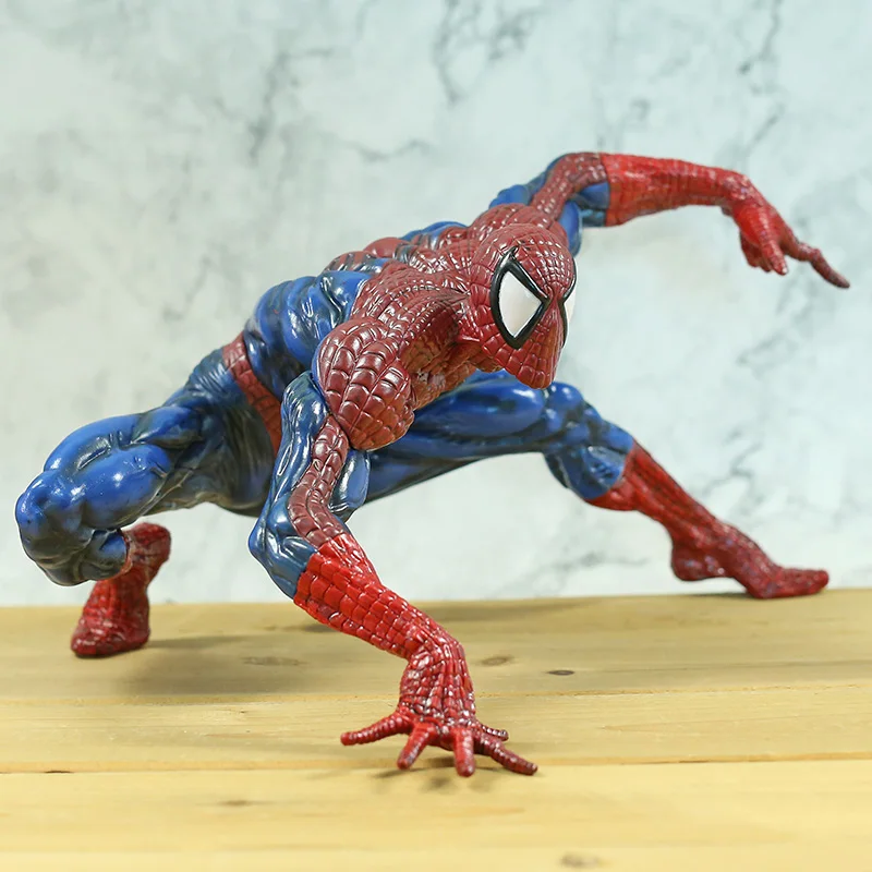Массивная мягкая Виниловая фигурка человека паука Коллекционная модель игрушки