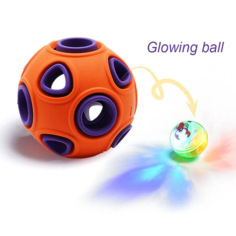 Игрушка для питомца собаки интерактивные резиновые шарики пищевая протекающая